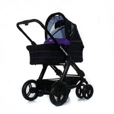 Универсальная коляска 2 в 1 ABC Design TURBO 6S purple-black, цвет пурпурный с черным